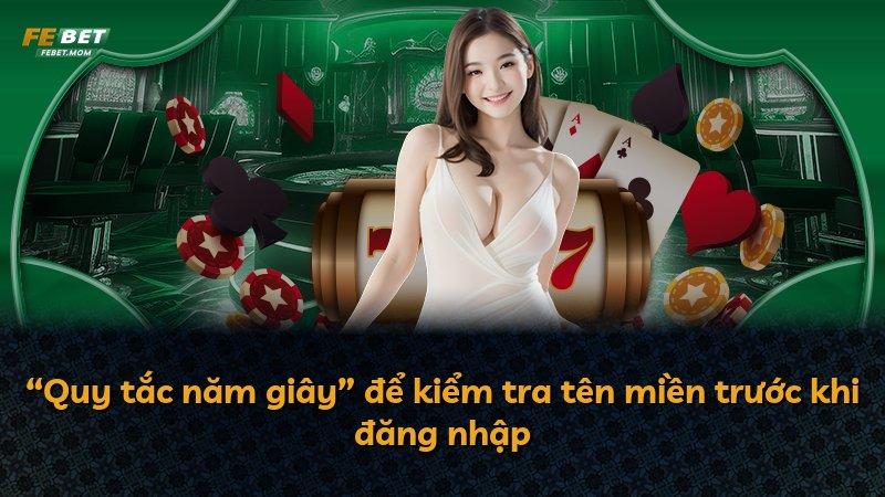 “Quy tắc năm giây” để kiểm tra tên miền trước khi đăng nhập